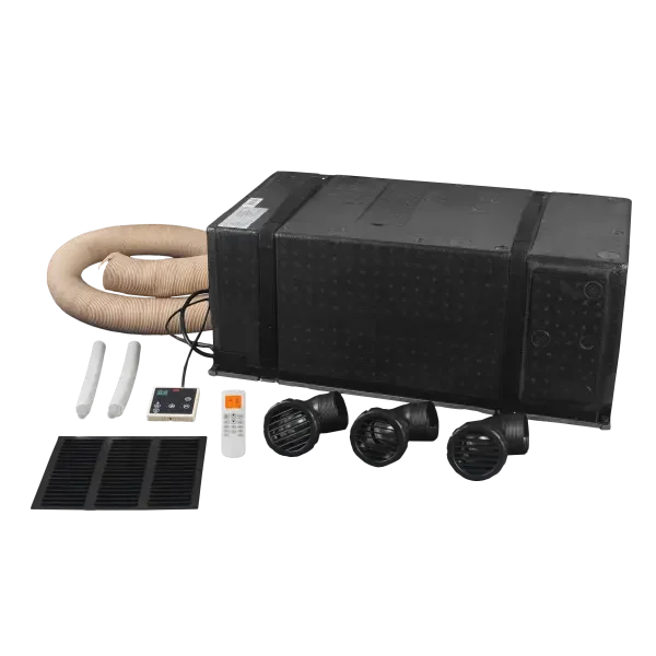 Vechline Bankairco Zwart – Airco voor Caravan & Camper (Bankmodel)