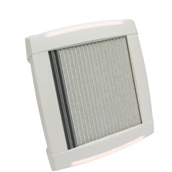 MPK Dakluik VisionStar M Pro LED 40×40 cm – Signaalwit – Zonder Ventilatie (Hor + Verduistering plissé) - Afbeelding 7