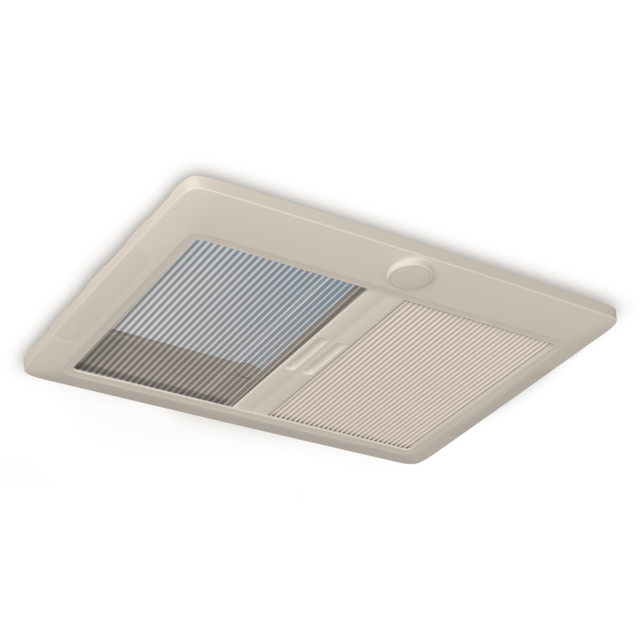 Dometic Midi Heki FL GRIJS Dakluik met beugel, 700 x 500 mm, grijs, met verduistering & insectenhor - Afbeelding 3