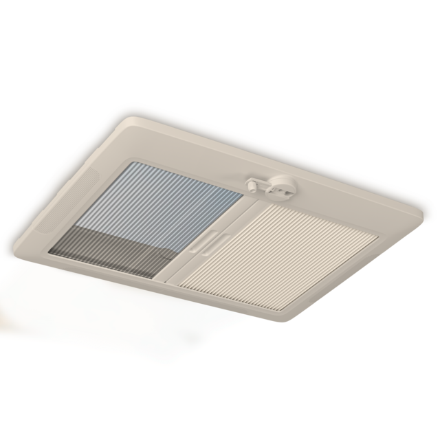 Dometic Midi Heki FL dakluik wit – 70x50 cm met slinger, - Afbeelding 4