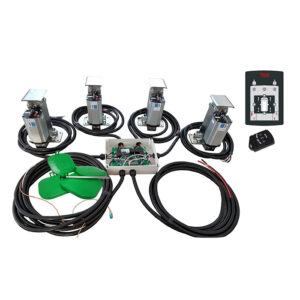 TESA Autolift 4 Bluetooth compleet levelsysteem met vier steunen en bediening