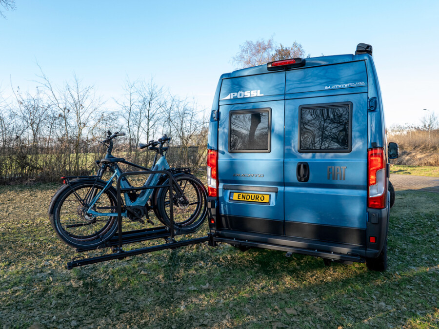 Enduro Sesamo fietsendrager Fiat Ducato/Boxer/Jumper L1–L3 – compleet gemonteerd - Afbeelding 2