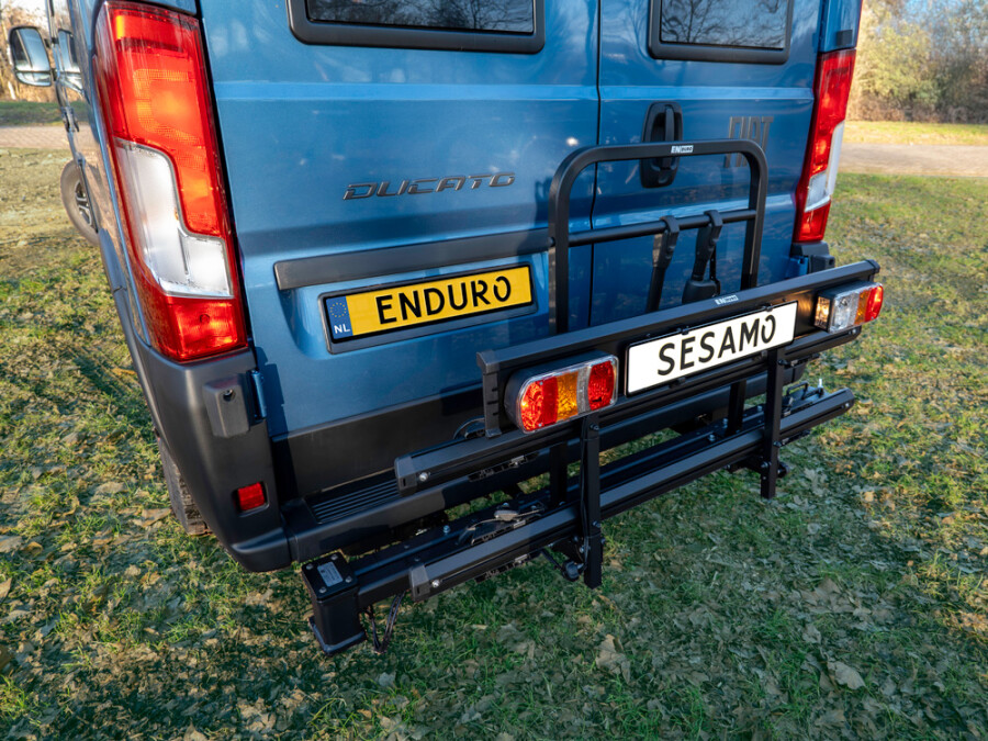 Enduro Sesamo fietsendrager Fiat Ducato/Boxer/Jumper L1–L3 – compleet gemonteerd - Afbeelding 4