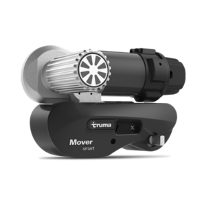 Truma Mover Smart M V24 caravan mover gemonteerd onder een caravan