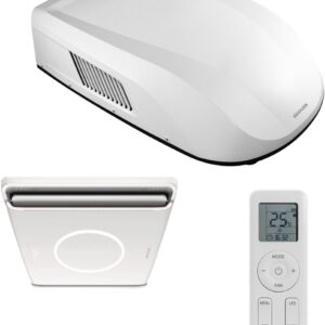 Sinclair Dakaairco 3.6 kW dakairco voor campers – koelen en verwarmen – inclusief afstandsbediening.