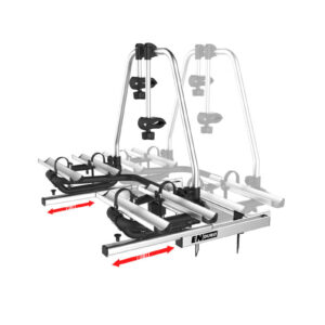 De Enduro BS260 is een fietsendrager voor op de dissel van de caravan. Deze fietsendrager heeft dezelfde functionaliteiten als de BC260 maar is voorzien van een compacter frame waardoor hij ook geschikt is voor kortere dissels.