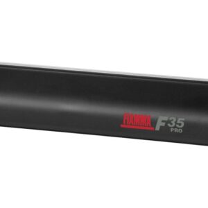 Fiamma F35 Pro 220 cassetteluifel Deep Black met Royal Grey doek