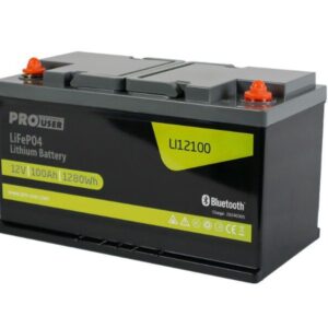 Enduro Lithium LI1220BT 12V accu voor caravan en camper